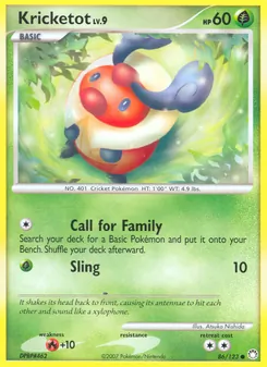Kricketot (Mysterious Treasures 86)