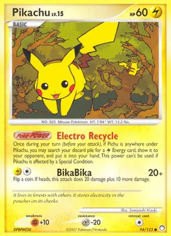 Pikachu (Mysterious Treasures 94)