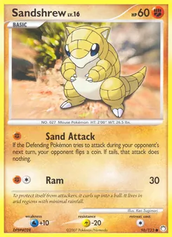 Sandshrew (Mysterious Treasures 96)