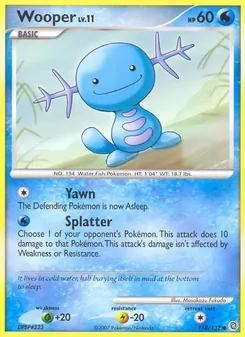 Wooper (Secret Wonders 118)