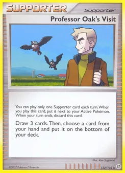 Professor Oak's Visit (Secret Wonders 122)