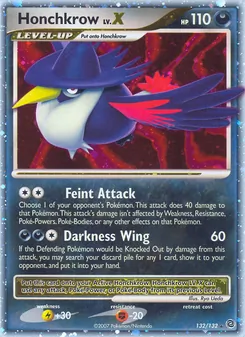 Honchkrow LV.X (Secret Wonders 132)