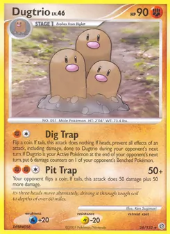 Dugtrio (Secret Wonders 24)