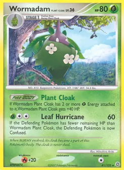 Wormadam Plant Cloak (Secret Wonders 41)