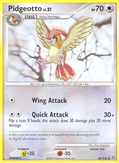 Pidgeotto (Secret Wonders 58)