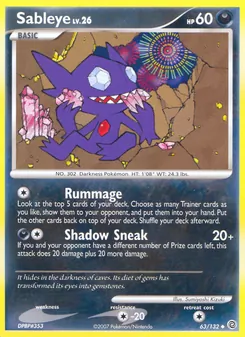 Sableye (Secret Wonders 63)