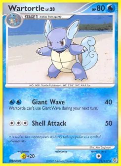 Wartortle (Secret Wonders 75)