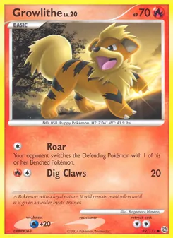 Growlithe (Secret Wonders 89)
