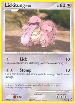 Lickitung (Secret Wonders 91)