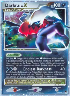 Darkrai LV.X (Great Encounters 104)