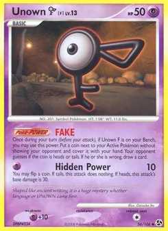 Unown [F] (Great Encounters 56)