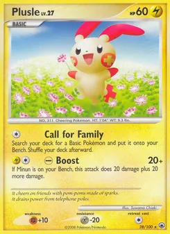 Plusle (Majestic Dawn 28)