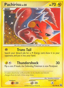 Pachirisu (Majestic Dawn 43)
