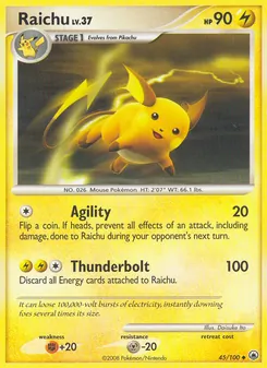 Raichu (Majestic Dawn 45)