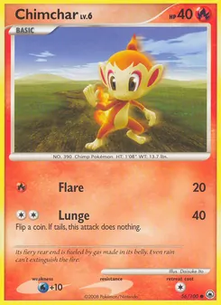 Chimchar (Majestic Dawn 56)