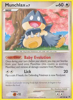 Munchlax (Majestic Dawn 68)
