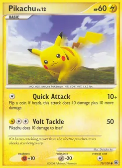 Pikachu (Majestic Dawn 70)