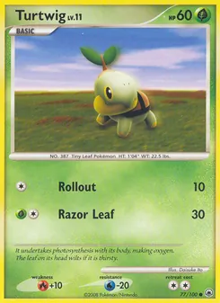 Turtwig (Majestic Dawn 77)