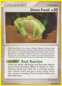Dome Fossil (Majestic Dawn 89)