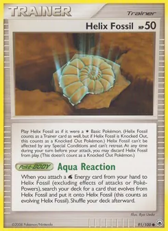 Helix Fossil (Majestic Dawn 91)