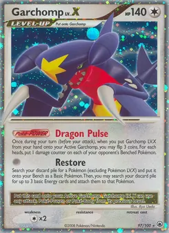 Garchomp LV.X (Majestic Dawn 97)