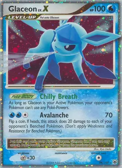 Glaceon LV.X (Majestic Dawn 98)