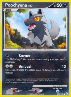Poochyena (Legends Awakened 116)