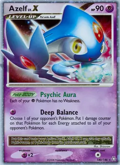Azelf LV.X (Legends Awakened 140)