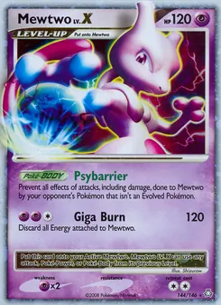 Mewtwo LV.X (Legends Awakened 144)
