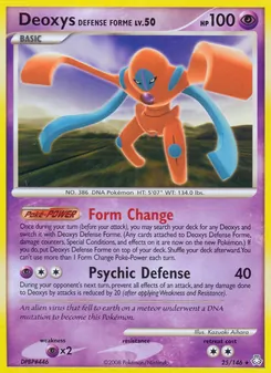 Deoxys Defense Forme (Legends Awakened 25)