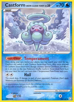Castform Snow-Cloud Form (Legends Awakened 50)