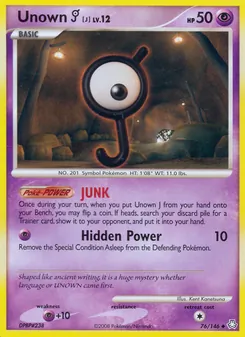 Unown [J] (Legends Awakened 76)