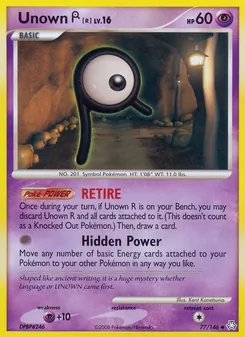Unown [R] (Legends Awakened 77)