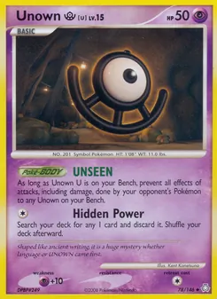 Unown [U] (Legends Awakened 78)