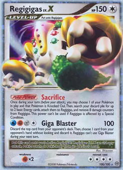 Regigigas LV.X (Stormfront 100)