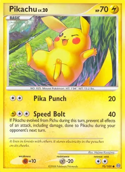 Pikachu (Stormfront 70)