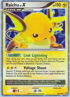 Raichu LV.X (Stormfront 99)
