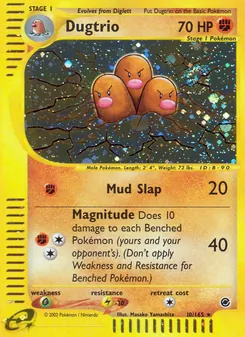 Dugtrio (Expedition Base Set 10)