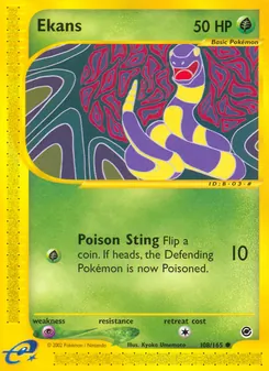 Ekans (Expedition Base Set 108)
