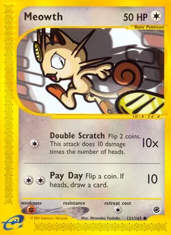 Meowth (Expedition Base Set 121)