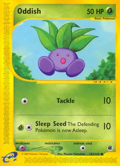 Oddish (Expedition Base Set 122)