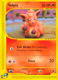 Vulpix (Expedition Base Set 136)