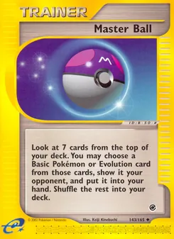 Master Ball (Expedition Base Set 143)
