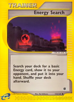 Energy Search (Expedition Base Set 153)