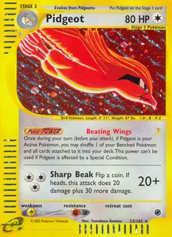 Pidgeot (Expedition Base Set 23)