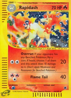 Rapidash (Expedition Base Set 26)