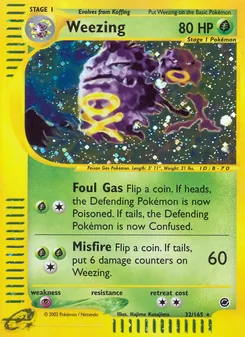 Weezing (Expedition Base Set 32)