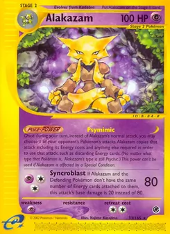 Alakazam (Expedition Base Set 33)