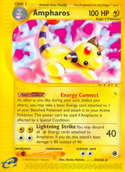 Ampharos (Expedition Base Set 34)