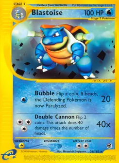 Blastoise (Expedition Base Set 36)